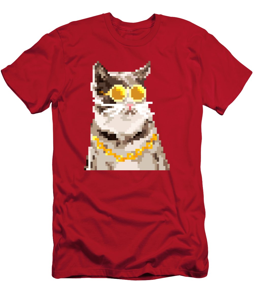 BOSS Cat Pixel Glasses Tees
